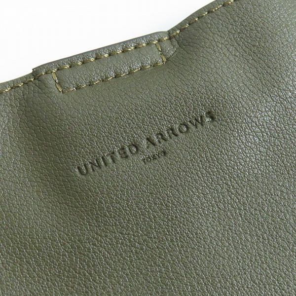 実際に弊社で買取させて頂いたUNITED ARROWS/ユナイテッドアローズ トートバッグ ブラウンの画像 5枚目