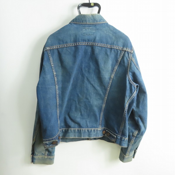実際に弊社で買取させて頂いたLevi's/リーバイス ボタン裏刻印52  3rd/サード デニム ジャケットの画像 1枚目
