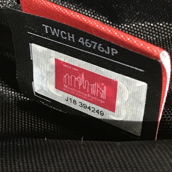 実際に弊社で買取させて頂いたManhattan Portage/マンハッタンポーテージ サコッシュバッグ ショルダーバッグ ブラックの画像 7枚目