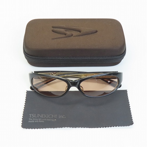 実際に弊社で買取させて頂いたTSUNEKITHI×SWANS/常吉×スワンズ アイウェア 偏光サングラスの画像 9枚目