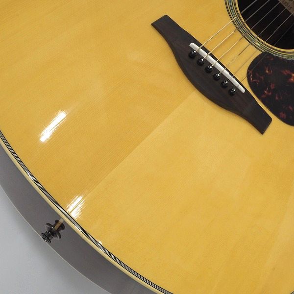 実際に弊社で買取させて頂いた★YAMAHA/ヤマハ LL6 ARE エレアコ/アコースティックギター/アコギ セミハードケース付の画像 6枚目