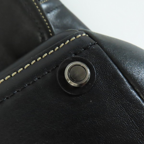 実際に弊社で買取させて頂いたCOACH/コーチ フラップ レザー ショルダーバッグ メッセンジャーバッグ 5A06の画像 8枚目