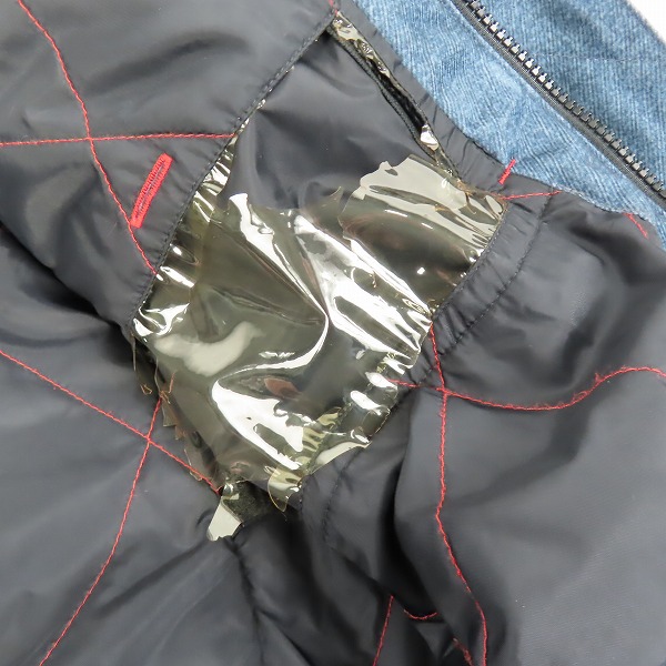 実際に弊社で買取させて頂いた686×DIESEL/シックスエイトシックス×ディーゼル 55DSL Americana Denim Jacket デニム スノーボードウェア Mの画像 6枚目