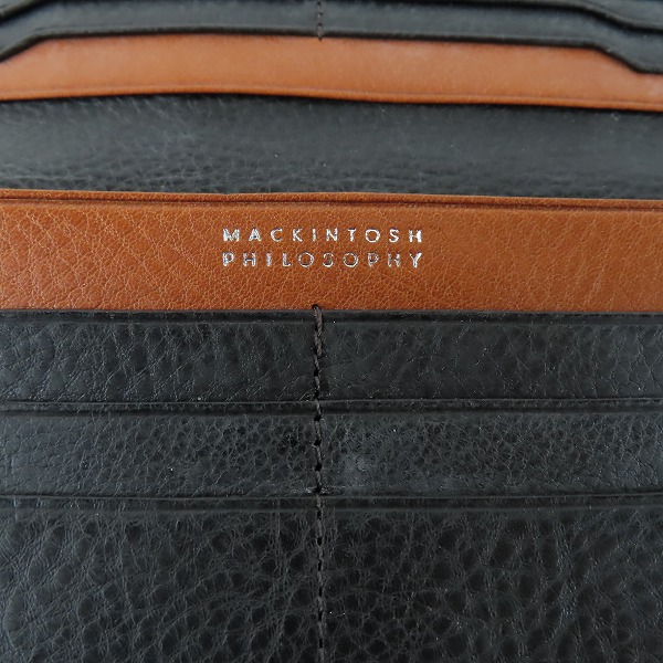 実際に弊社で買取させて頂いたMACKINTOSH PHILOSOPHY/マッキントッシュ フィロソフィー レザーウォレット 長財布 の画像 6枚目