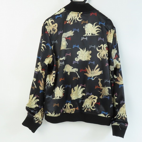 実際に弊社で買取させて頂いたglamb×NARUTO/グラム×ナルト リバーシブル Biju Ska Jumper/ビジュウスカジャンパー/Mの画像 3枚目