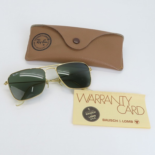 実際に弊社で買取させて頂いたRay-Ban/レイバン B&L/ボシュロム社製 ティアドロップ型 サングラスの画像 8枚目