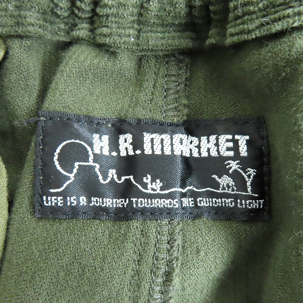 実際に弊社で買取させて頂いたHOLLYWOOD RANCH MARKET/ハリウッドランチマーケット コーデュロイ パンツ 700071-587/Sの画像 3枚目