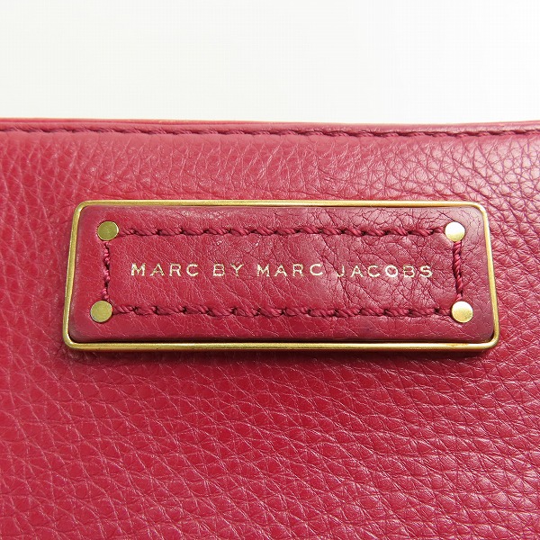 実際に弊社で買取させて頂いたMARC BY MARC JACOBS/マークバイマークジェイコブス レザーウォレット/長財布の画像 6枚目