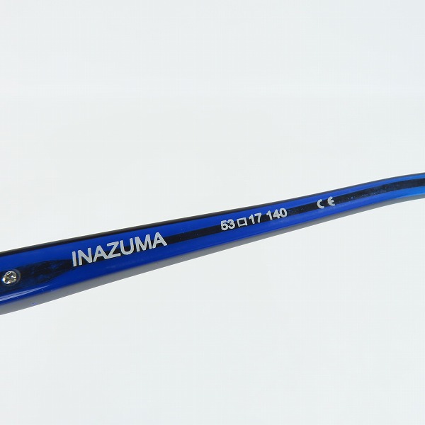 実際に弊社で買取させて頂いたless than human/レスザンヒューマン INAZUMA 眼鏡/メガネフレーム/アイウェアの画像 5枚目