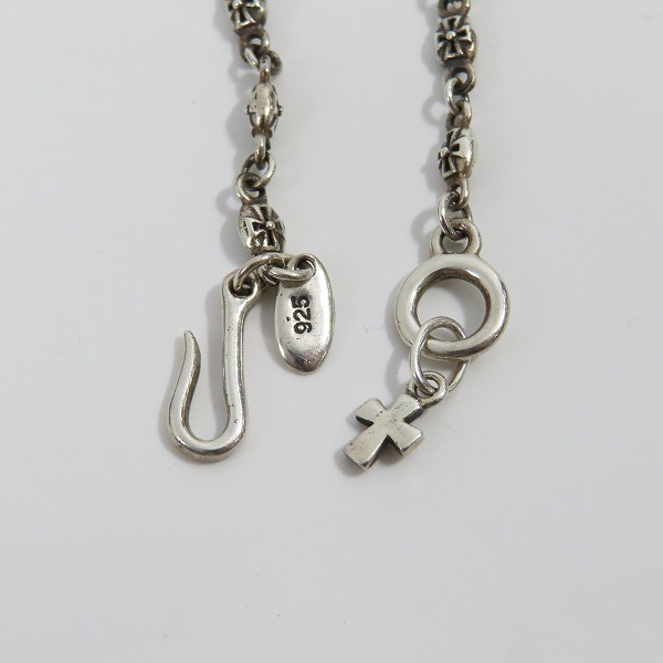 実際に弊社で買取させて頂いたJustin Davis/ジャスティンデイビス ヘビークロスチェーン ネックレスの画像 3枚目