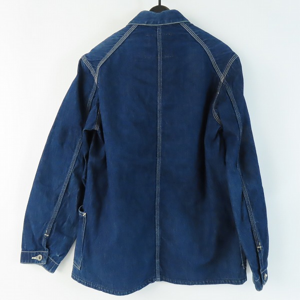 実際に弊社で買取させて頂いたEVISU/エヴィス デニムジャケット LOT.1951/38の画像 1枚目