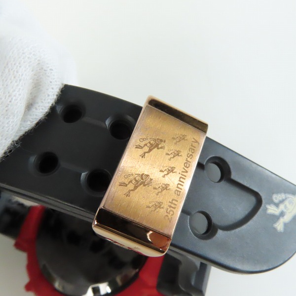 実際に弊社で買取させて頂いたG-SHOCK/Gショック FROGMAN MAGMA OCEAN フロッグマン 35周年 ウォッチ/腕時計 GWF-1035F-1JRの画像 6枚目