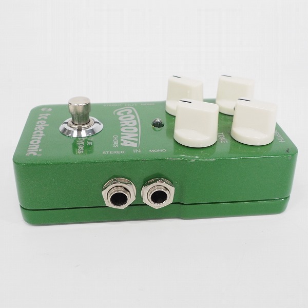 実際に弊社で買取させて頂いたtc electronic/ティーシーエレクトロニック CORONA CHORUS コーラス エフェクター【動作確認済】の画像 3枚目