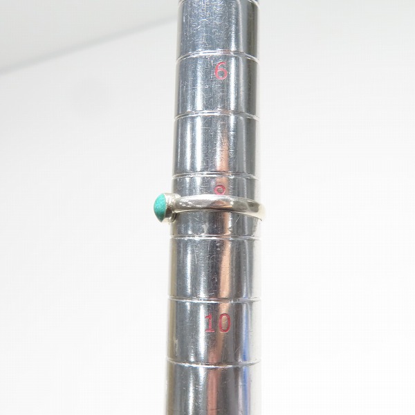 実際に弊社で買取させて頂いたHOLLYWOOD RANCH MARKET/ハリウッドランチマーケット ハート ストーンリング 8.5号の画像 7枚目