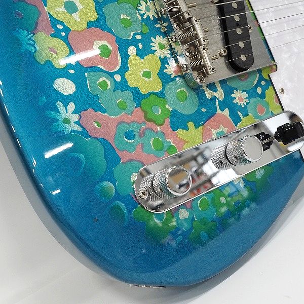 実際に弊社で買取させて頂いた★Fender Japan/フェンダージャパン TL69 BFL Telecaster/テレキャスター ブルーフラワー エレキギター ハードケース付の画像 6枚目