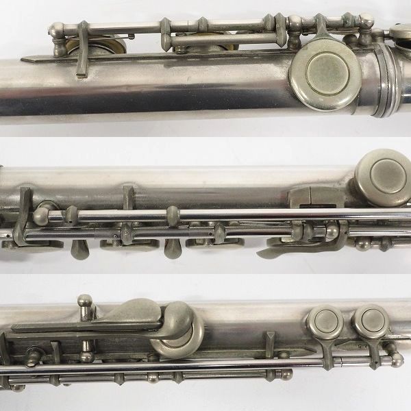 実際に弊社で買取させて頂いた【使用感有り】Muramatsu/ムラマツ 型番不明 フルート ハードケース付きの画像 6枚目