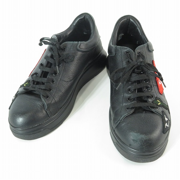 実際に弊社で買取させて頂いたEMPORIO ARMANI/エンポリオ アルマーニ レザー ローカットスニーカー X4X159/8