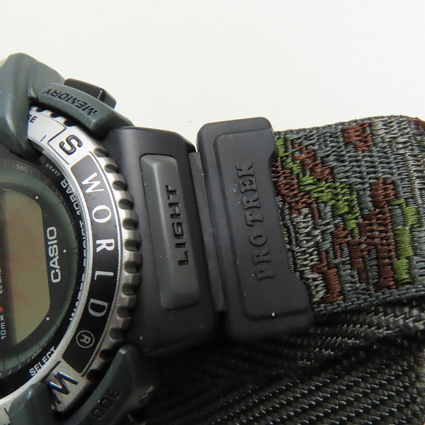 実際に弊社で買取させて頂いたCASIO/カシオ PROTREK/プロトレック HUNTING WORLD PRT-40HWJ 【動作未確認】 の画像 7枚目