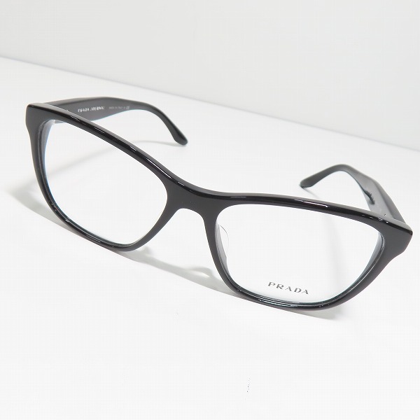 実際に弊社で買取させて頂いたPRADA JOURNAL/プラダ ジャーナル メガネフレーム アイウェア VPR04T-F/ブラック