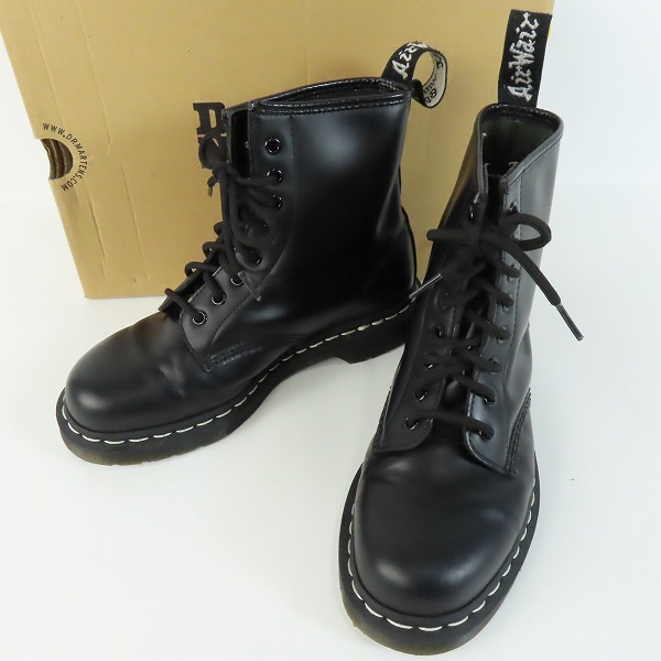 実際に弊社で買取させて頂いたDr.Martens/ドクターマーチン 8EYE/8ホール ブーツ ホワイトステッチ 1460 WS/24758001/UK6