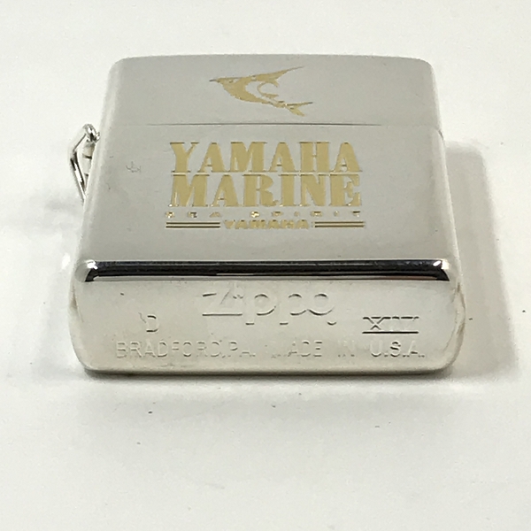 実際に弊社で買取させて頂いたZIPPO/ジッポー YAMAHA MARINE フィッシュモチーフ/98年製の画像 2枚目