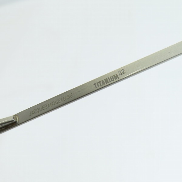 実際に弊社で買取させて頂いたJACQUES MARIE MAGE/ジャックマリーマージュ APOLLINAIRE 限定400本 度入りサングラス/アイウェア JMMAN2Hの画像 5枚目