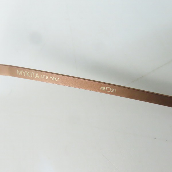 実際に弊社で買取させて頂いたMYKITA/マイキータ LITE AKI 眼鏡 メガネフレーム/アイウェアの画像 7枚目