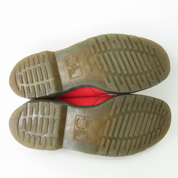 実際に弊社で買取させて頂いたDr. Martens/ドクターマーチン 3ホール レザーシューズ タイ製 AW006/UK9の画像 2枚目