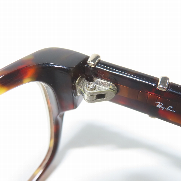 実際に弊社で買取させて頂いたRay-Ban/レイバン 度入り メガネフレーム/アイウェア RB5198 2345の画像 5枚目