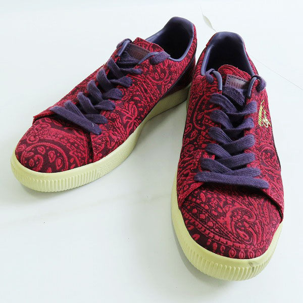 実際に弊社で買取させて頂いた【サンプル】 PUMA/プーマ クライドペイズリー チェリー スニーカー 369279-01/27