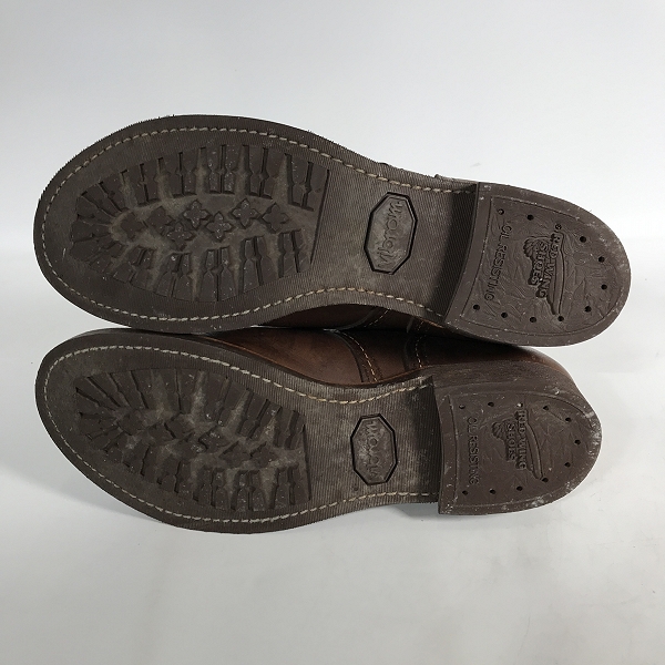 実際に弊社で買取させて頂いたRED WING/レッドウィング IRON RANGER/アイアン レンジャー ワークブーツ 8111/7.5の画像 2枚目
