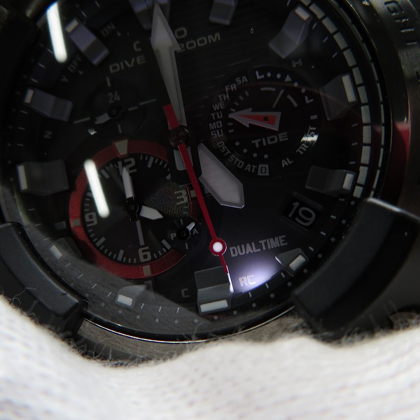 実際に弊社で買取させて頂いたG-SHOCK/Gショック FROGMAN/フロッグマン Bluetooth搭載 電波ソーラー 腕時計の画像 4枚目