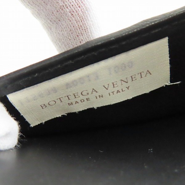 実際に弊社で買取させて頂いたBOTTEGA VENETA/ボッテガヴェネタ イントレチャート レザー手帳カバーの画像 5枚目