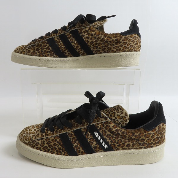 実際に弊社で買取させて頂いたadidas×NEIGHBORHOOD×End./アディダス×ネイバーフッド×エンド レオパード/ハラコ GX5004/26の画像 3枚目
