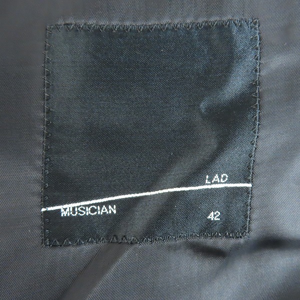 実際に弊社で買取させて頂いたLAD MUSICIAN/ラッドミュージシャン 18SS KIMONO LONG JACKET/キモノ ロング ジャケット フラワープリント 2118-313/42の画像 2枚目