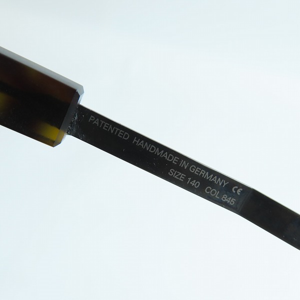 実際に弊社で買取させて頂いたMaison Margiela×MYKITA/メゾンマルジェラ×マイキータ MMRAW011 眼鏡フレームの画像 7枚目