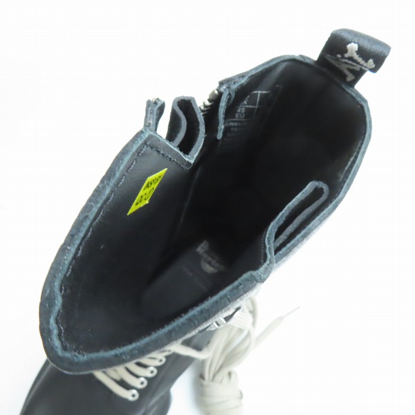 実際に弊社で買取させて頂いたDR.MARTENS x RICK OWENS/ドクターマーチン×リックオウエンス CALF LENGTH BOOT/カーフレングスブーツ 1918 DMXL RO/UK10の画像 4枚目