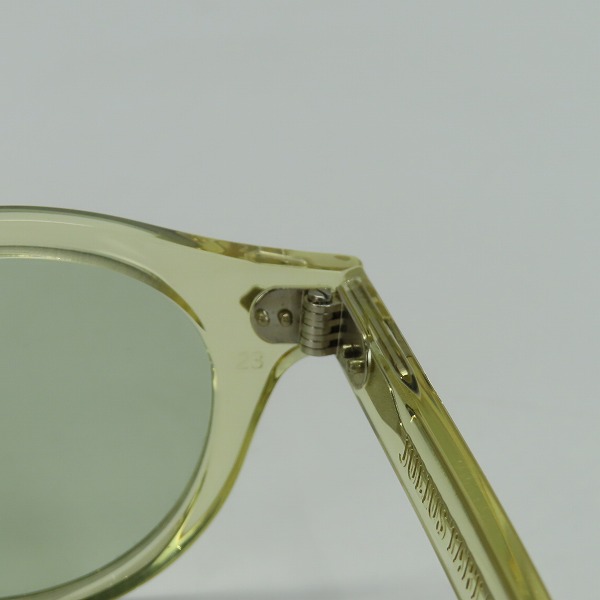 実際に弊社で買取させて頂いたJULIUS TART OPTICAL/ジュリアスタートオプティカル 眼鏡フレーム/アイウェア/メガネ PL-022Rの画像 5枚目