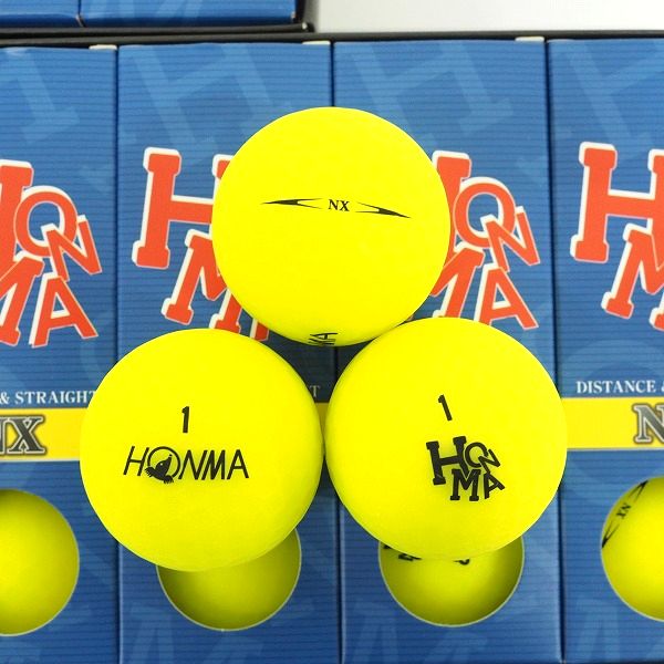 実際に弊社で買取させて頂いた【未使用】HONMA/ホンマ NX ゴルフボール ホワイト・オレンジ 計3ダース の画像 1枚目