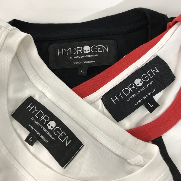 実際に弊社で買取させて頂いた【おまとめ】HYDROGEN/ハイドロゲン プリントデザインTシャツ/カットソーの画像 1枚目