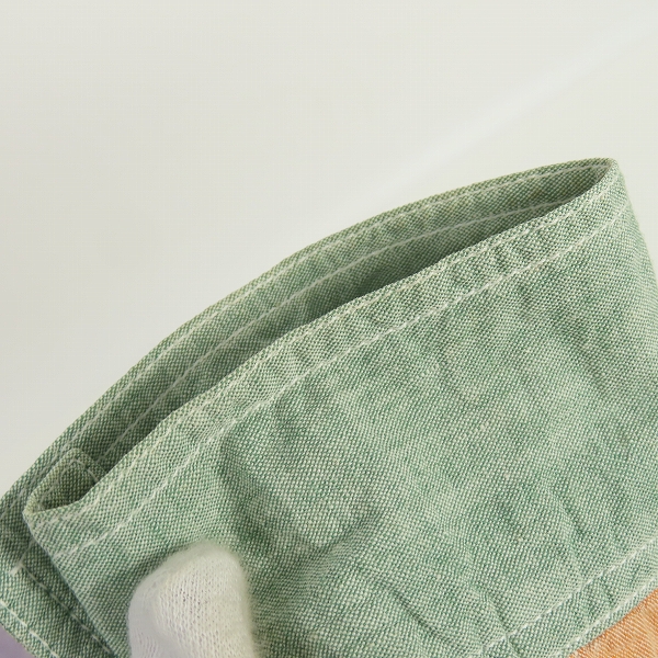 実際に弊社で買取させて頂いたSUGAR CANE/シュガーケーン マルチカラー 長袖シャツ SC25208/Lの画像 4枚目