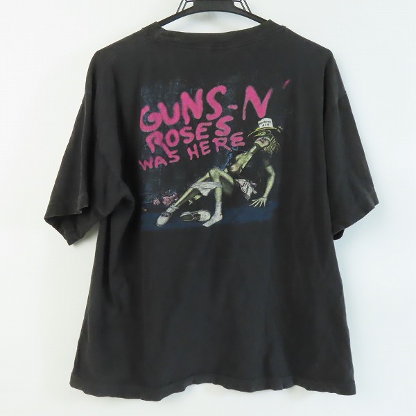 実際に弊社で買取させて頂いたGUNS N' ROSES/ガンズアンドローゼズ 1987年 ヴィンテージ バンドTシャツ/ツアーTの画像 1枚目