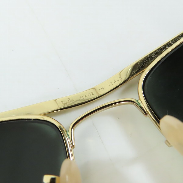 実際に弊社で買取させて頂いたRay-Ban/レイバン OLYMPIAN I DELUXE RB3119-M 001/31の画像 7枚目