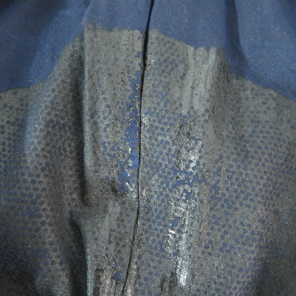 実際に弊社で買取させて頂いたBACKLASH/バックラッシュ 15SS リネン/コットン ストレッチ ジャケット 1504-04/Mの画像 4枚目