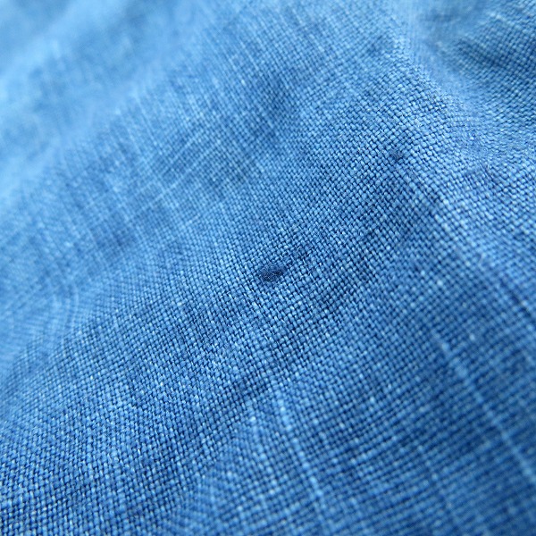 実際に弊社で買取させて頂いたBLUE BLUE/ブルーブルー 絞り染シャツ ブルー/2の画像 5枚目