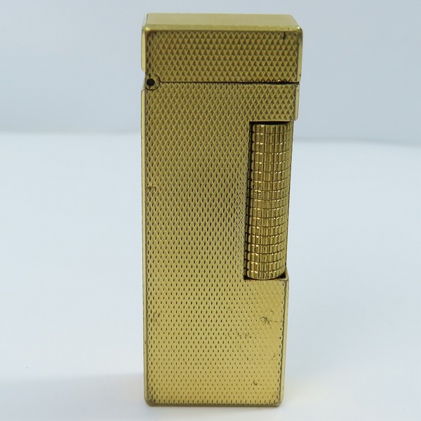 実際に弊社で買取させて頂いたdunhill/ダンヒル サイドローラー ガスライター ゴールドカラー