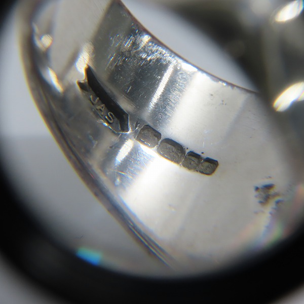 実際に弊社で買取させて頂いたCRAZY PIG/クレイジーピッグ LEMOLA SKULL RING レモラスカル リング 19.5-21.5号の画像 7枚目