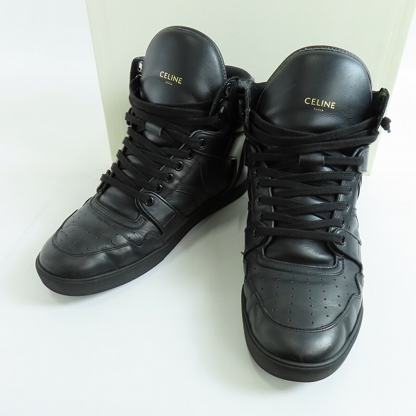 実際に弊社で買取させて頂いたCELINE/セリーヌ BREAK/ブレイク ハイカットスニーカー MU1109/43