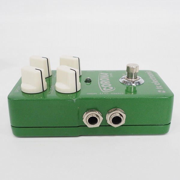 実際に弊社で買取させて頂いたtc electronic/ティーシーエレクトロニック CORONA CHORUS コーラス エフェクター【動作確認済】の画像 5枚目