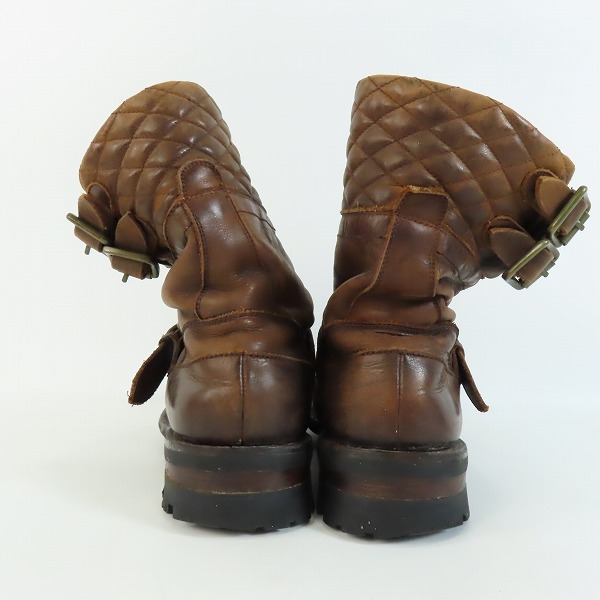 実際に弊社で買取させて頂いたalfredo BANNISTER/アルフレッドバニスター レザーブーツ 5051005005/41の画像 1枚目